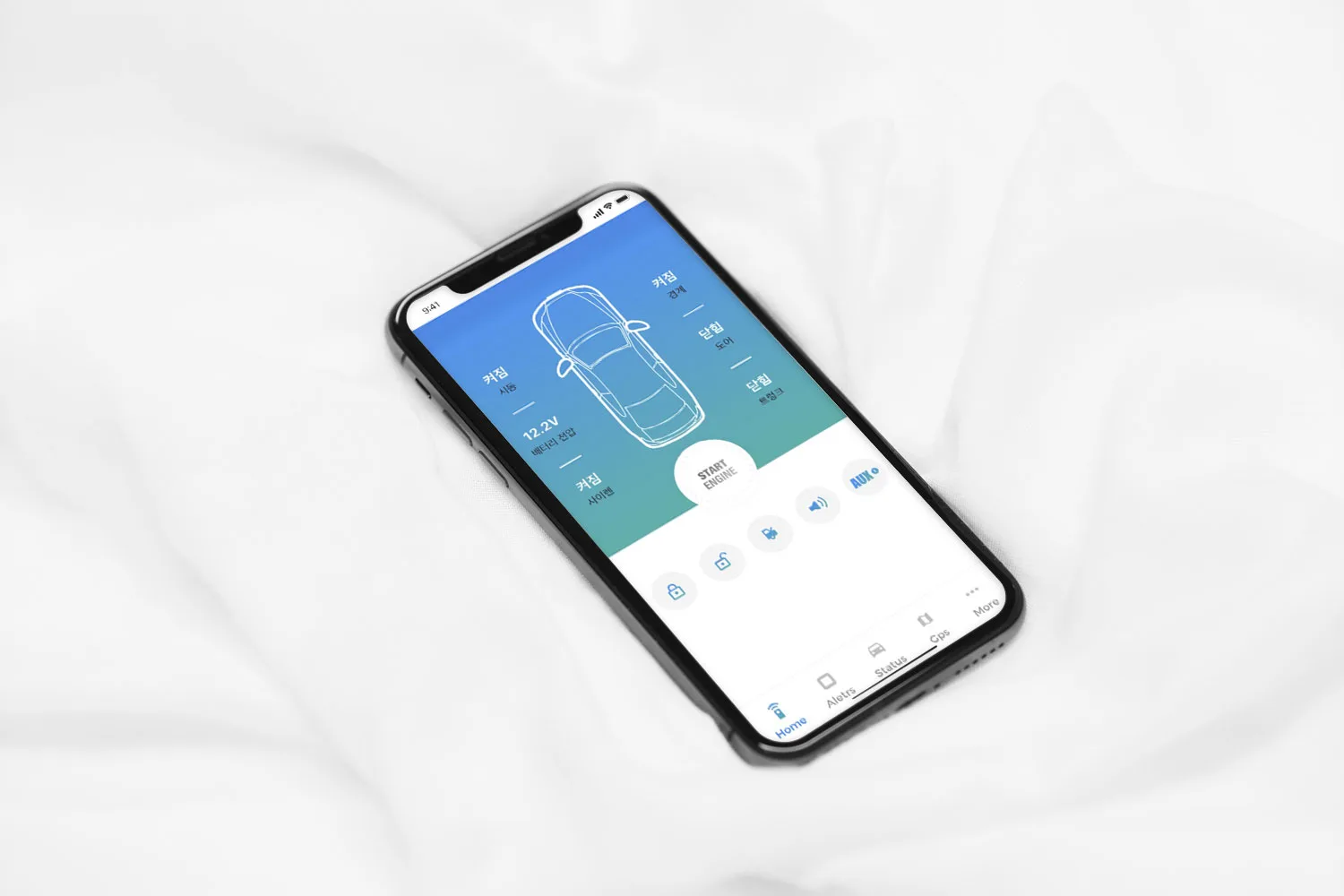 차량 점검 서비스 웹 · 앱 — Responsive website 화면 2